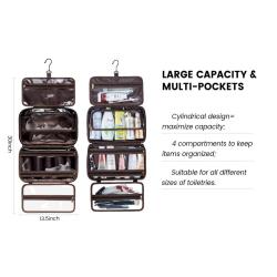 LOVEVOOK 2022 New High Quality Custom Multi Portable Waterproof Hanging detachable Cosmetic Makeup women Travel Toiletry bags