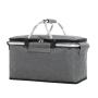 LB041 New Fashion Cooler Bag Reusable Thermal Insulated Cooler Bag Grocery Cool Carry Oxford Lunch Cooler Bag for Food Picnic F