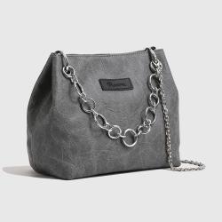 CCF723 Women Leather Handbags and Purses Simple Cross Body Ladies Handbag Luxury 2023 Famous Chain Tote Bags