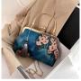 ZWY337 Vintage Fashion Printed Ladies Evening Bag Classic Elegant Mother Gift Handbag New Banquet Party Shoulder Crossbody Bag