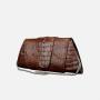 Customized Luxury Designer Fashion Handmade Genuine Crocodile Skin Leather Women Evening Clutch Chain Bag Handbag For Lady