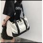 ZF263 New Travel Bag Oxford Sports Fitness Crossbody Bag Short Trip Shoulder Bag PU Waterproof Wear-resistant
