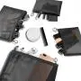 Gelory Clear Cosmetic Bags Zip Makeup Mesh Bags Pencil Case Pouch Travel Toiletry Kit Set Storage Custom Mesh Pencil Case