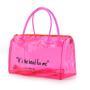 Wholesale Customized Logo Transparent Travel Bag Fashion Plastic Waterproof PVC Shopping Clear Overnight Duffel Bag