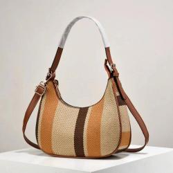 XL126 Imported Crossbody Bag For Women Shoulder Bag Luxury Colour Clash Handbag Large Capacity Ladies Tote Bag