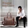 OEM 2024 fashion Men's business briefcase genuine leather men's shoulder bag wholesale handbags factory