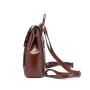New Retro Fashion Ladies Traveling Backpack Wholesale Elegant Oil Wax Cowhide Leather Backpack Women Shoulder Purse Handbags