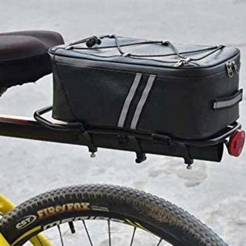 Large Capacity Touchable Cycling Accessories Bicycle Basket Bag Bike Water Resistant Rack Bag with Rain Cover