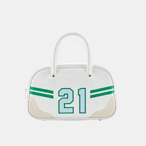 New Arrival Ladies Gym Bag High Quality Pu Leather Custom Logo Women's Sport Bag Trendy Fashion Bowling Bags