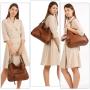 Realer 2022 brand designer fashion women office hobo handbags PU leather casual tote hand bag with holster ladies gun bags