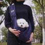 ZF134 Pet Crossbody Bag Cat and Dog Outing Bag New Portable Polyester Lightweight Breathable Shoulder Bag 15 Catties