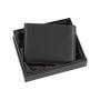 Wholesale designer men's leather wallet card holder oil waxed leather men front pocket wallet