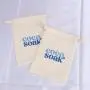 Custom Logo Printing Reusable Cotton Linen Jewelry Muslin Bag Organic Drawstring Christmas Gift Dust Pouch