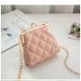 2024 Minimalist Chain Embroidered Small Crossbody Bag Fashionable Lady's Handbag Mini Purse Shoulder Bag for Women