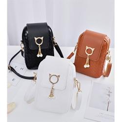 Custom Logo Sac Pour Femme Women'S Mobile Phone Leather Shoulder Bag Crossbody Bags For Women