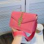 Fashion Wide Strap New Woman The Single Shoulder Bag Designer Lady Handbags Women Luxury Bags Luxury Brand PU Leather Bag