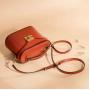 2019 New Messenger Bag Female Cowhide Casual Retro Handbag Fashion Wild Bucket Bag