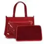 Custom Tote Bag Multi-color PU Zipper Single Shoulder Niche Design Plus Logo Portable Decorative
