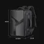 2024 Spot High Capacity Backpack Hard Case Backpack Fashion Laptop Bag 17 Inch Dry Wet Split Backpack