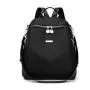 ZX054 Unisex Black School Bags Waterproof College Trade Student Backpack Shoulder Knapsack Laptop Travel Backpacks School Bags