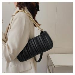 Pleated Bags Women Handbags Shoulder Chains Pu Women Shoulder Bag Cokobella Ladies Handbags Women Bag  Bolsosparamujeres CY74252