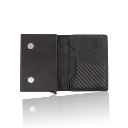 Custom metal business card holder rfid blocking aluminum metal credit card holder