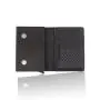 Custom metal business card holder rfid blocking aluminum metal credit card holder