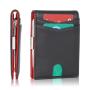 Leather Money Clip Wallet RFID Blocking Mini Bifold Men's Wallet Slim Minimalist RFID Blocking Pu Wallets