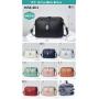Fashion shoulder ladies bag solid color pu leather hand bags women purse and handbag sac tendance 2024