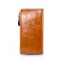2024 Custom Genuine Leather RFID Long Wallet For Fashionable Women With Removable Holders