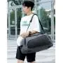 ZF077 Custom Logo Gym Bag Wet and Dry Separation Sports Bag Independent Shoe Compartment Oxford Cloth Waterproof Travel Bag