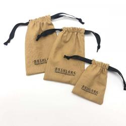 Customized Small Size Thin Cotton Muslin Drawstring Dust Gift Packaging Bag Organic Jewelry Cosmetic Storage Muslin Pouch