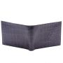 Trifold leather wallet high quality wallet gift full grain croco leather men wallet