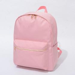 Wholesale Custom Logo Outdoor Travel Waterproof Nylon Pink Backpack School Bags Girl Children Schools Bags