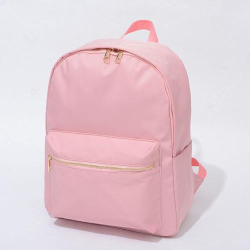 Wholesale Custom Logo Outdoor Travel Waterproof Nylon Pink Backpack School Bags Girl Children Schools Bags