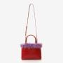 New Design Luxury  Women Cross Body Bag Custom Logo Shoulder Bag High Quality PU Leather With Fur Ladies Handbag