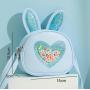 Hot selling clear pvc window ita backpack leather shoulder bag animal shape custom ita bag