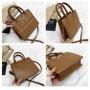 KBW636 Pure Colour New Casual Women Bag Fashion Indentation Handbag Ladies Single Shoulder Slanting Cross Square Bag