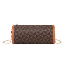 2024 Trendy Printed Women's Portable Cylinder Crossbody Bag Fashionable Wholesale Ladies Bag by Manufacturer