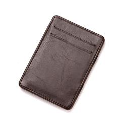 KHF555  2023 Cross-border Fashion Creative Magic PU Wallet Short Men's Money Clip Flap Card Bag Wallet Wholesale
