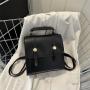 Simple shoulder backpack for women, college style bag, women's bag, new fashion and leisure shoulder and handbag