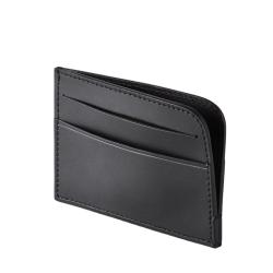 Slim leather card holder men's vegetable tanned card holder customized