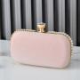 European Wedding Diamond Evening Clutch Bags Hot Sale Four Colors Crystal Clutch Bags For Ladies sac tendance 2024