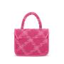 Wholesale Trendy Women Purses And Handbags With Two Material For Stylish Ladies