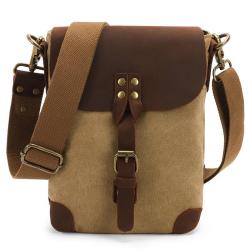 XL100 Customised Imported Vintage Men's Shoulder Bag Daily Life Retro  Large Capacity Handbag Wear-resistant  Messenger Bag