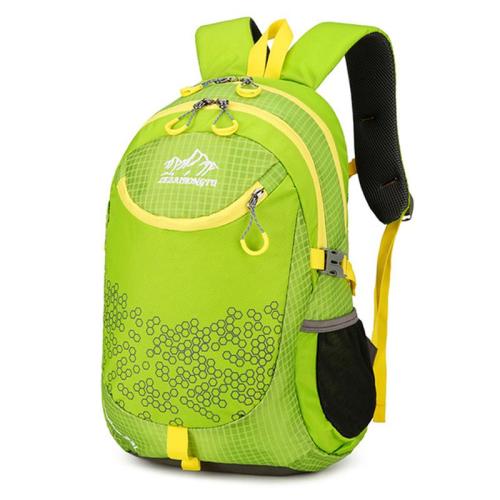 HR368 New Fashion Trend Outdoor Sports Mountaineering Backpack Picnic Waterproof Soft Backpack Solid Color Casual Nylon Backpack