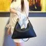 Custom 2024 Designer Handmade Genuine Leather Women Hand Bag Sac Fourre Tout En Cuir Crossbody Bag Purse
