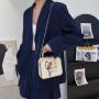 2024 New Chinese style fashion design sense women shoulder chain bag portable cosmetics handbag