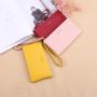 2024 Korean style zipper clutch bag coin purse money clip new women's long wallet large capacity ladies wallet