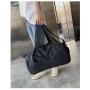 Fashion Nylon Waterproof Sports Gym Fitness Bag  with Shoebox Custom Logo Duffel bag Women's Travel bag